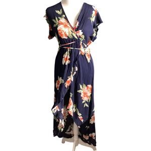 Altar'd State Maxi Dress Women’s Size Small – Floral, Boho, Flowy